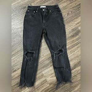 Abercrombie & fitch mom jeans